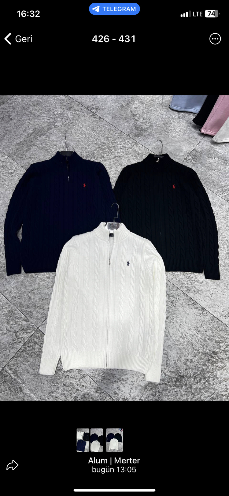 RL TRİKO HIRKA