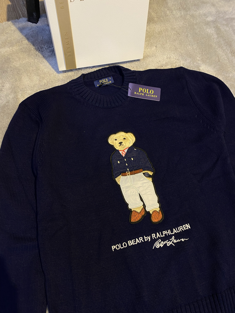 RALPH LAUREN NAKIŞLI AYICIK KAZAK