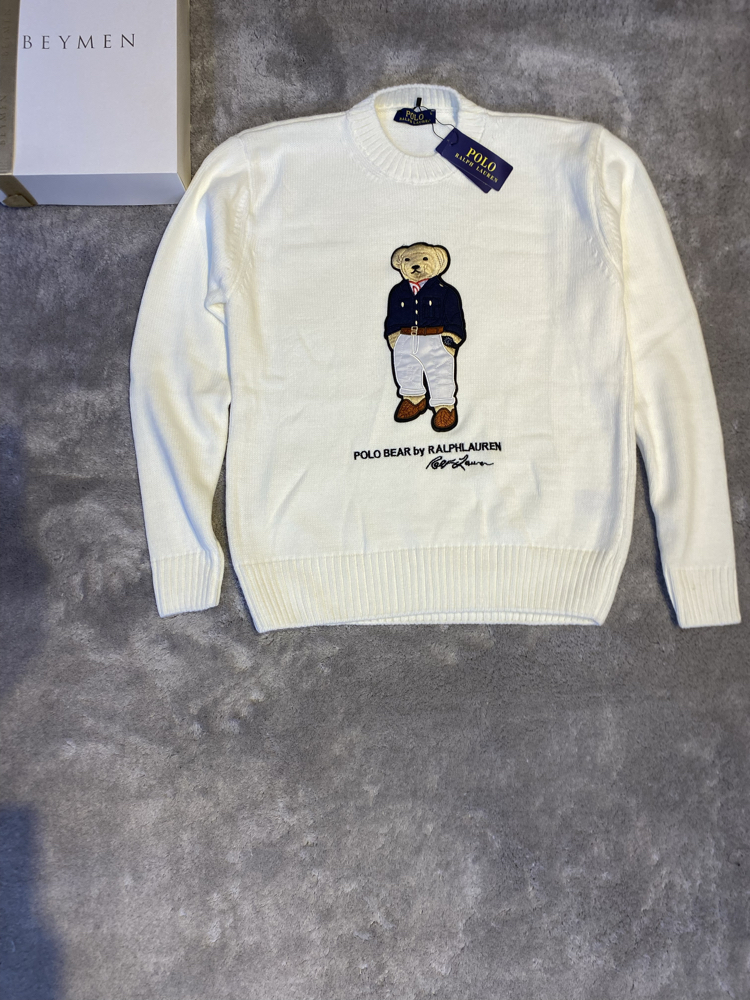 RALPH LAUREN NAKIŞLI AYICIK KAZAK
