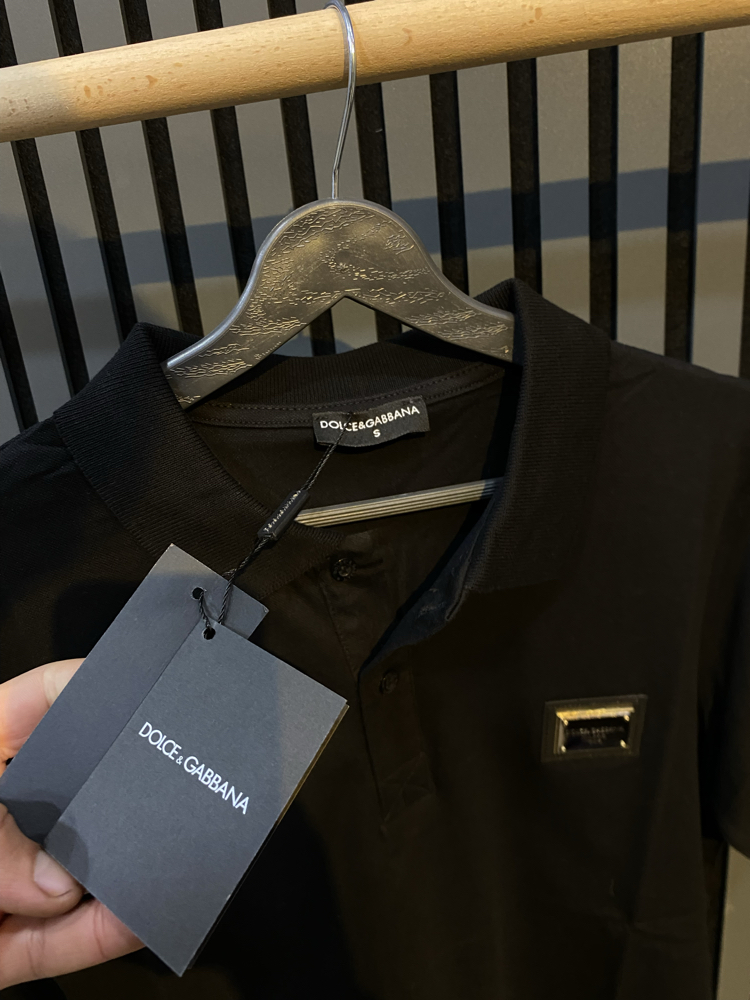 DOLCE&GABBANA-POLO YAKA