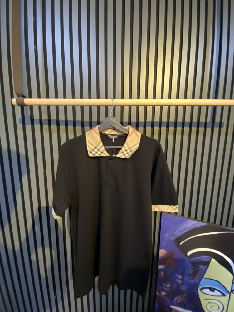BURBERRY-YAKA DETAYLI POLO YAKA