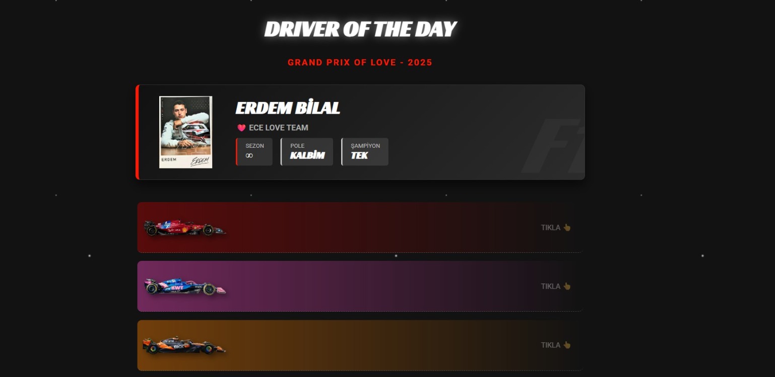 Formula1 web sitesi