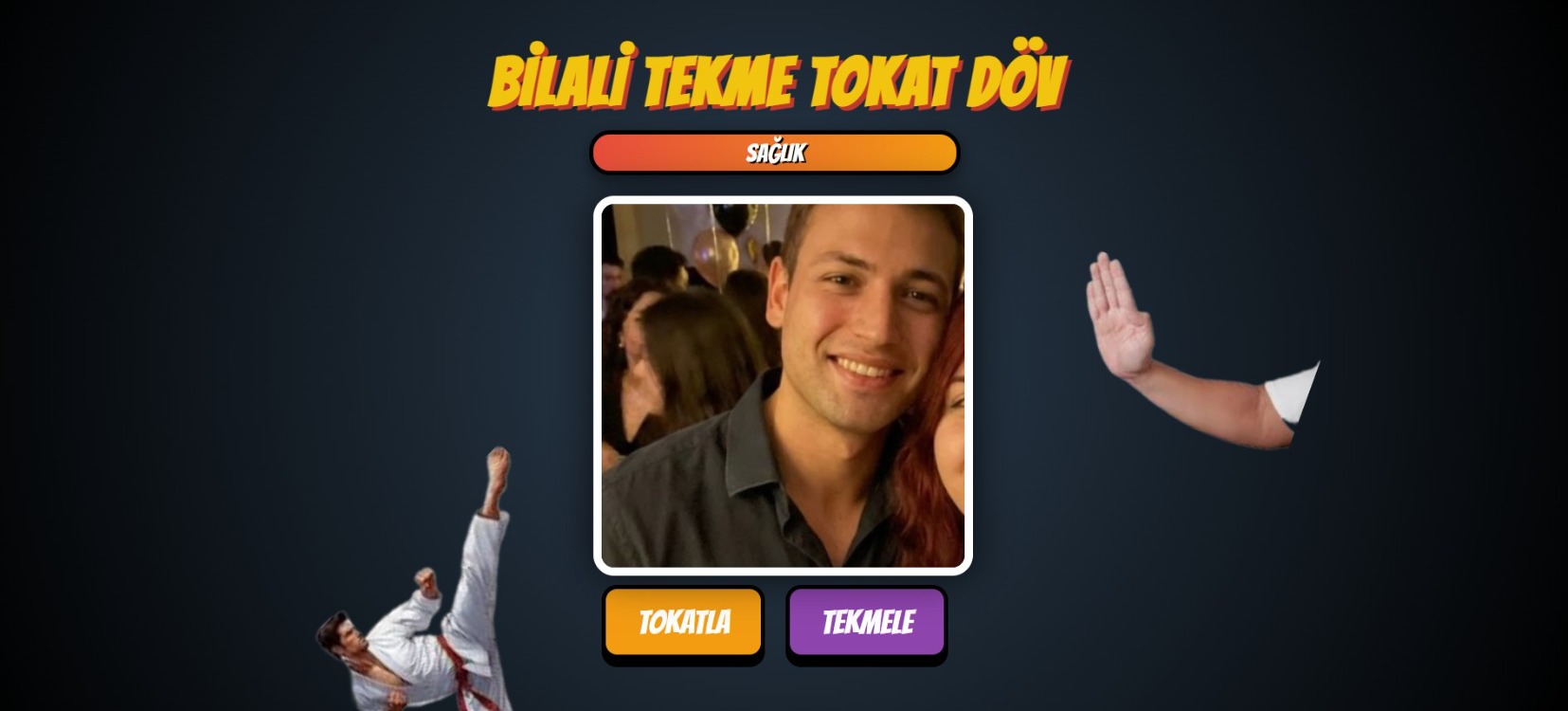 Kişiye özel Tokatlama Web Sitesi