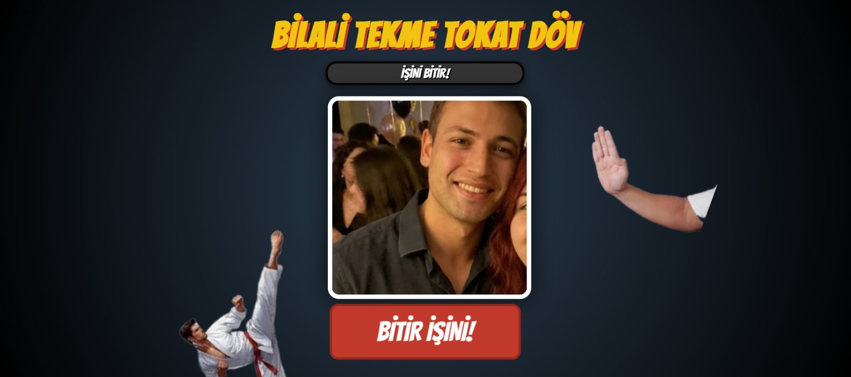 Kişiye özel Tokatlama Web Sitesi