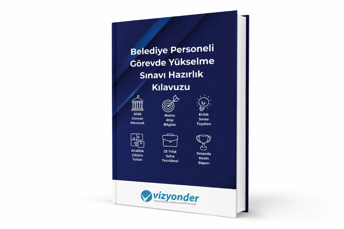 Belediye Personeli Görevde Yükselme Sınavı Hazırlık Kılavuzu