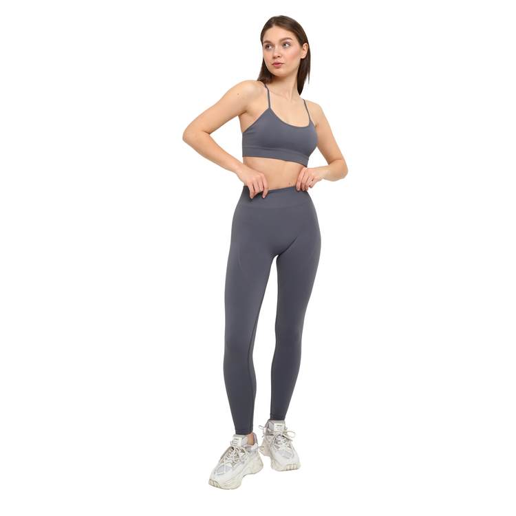 Active Spor Tayt Takım Gri