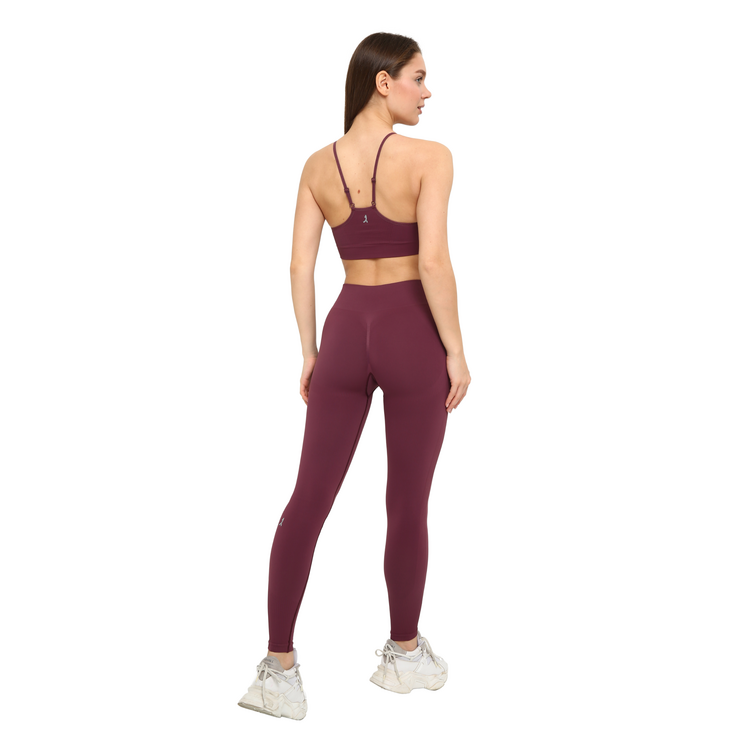 Active Spor Tayt Takım Bordo