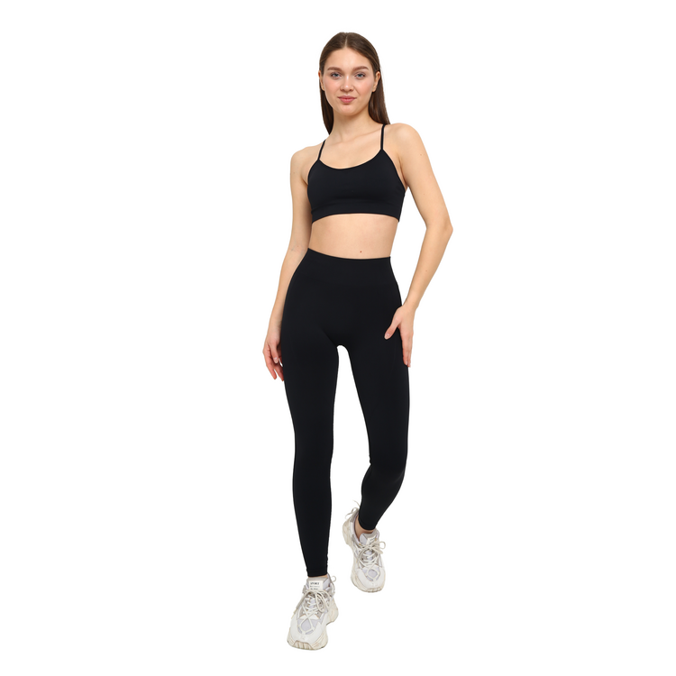 Active Spor Tayt Takım Siyah