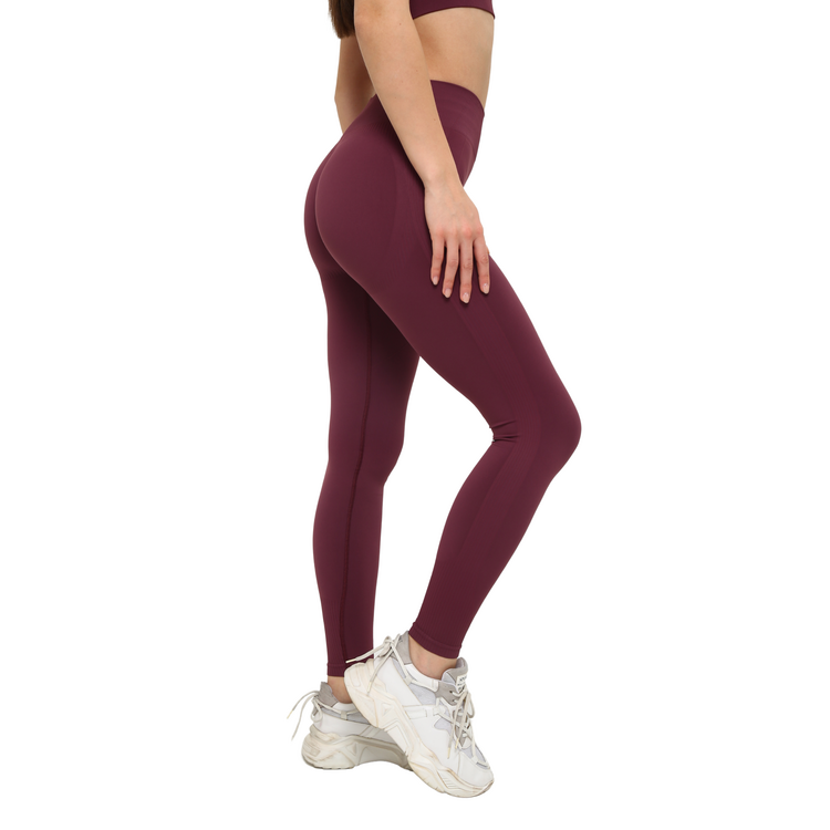 Active Spor Tayt Takım Bordo
