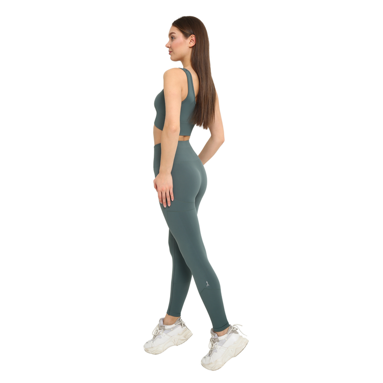 Push Up Tayt Takım Mint Yeşil