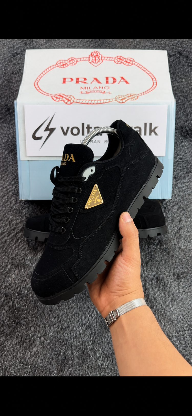 Süet Classic Prada 