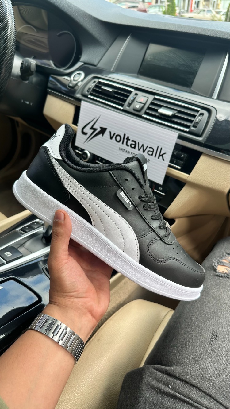 Puma Shuffle Siyah Beyaz