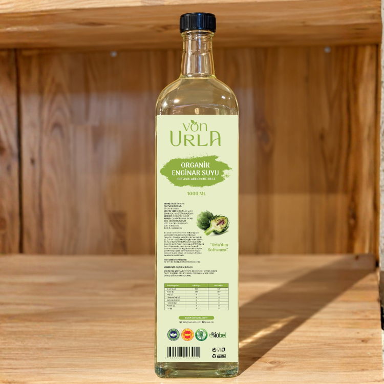 Organik Enginar Suyu (1 Lt) (Sertifikalı)