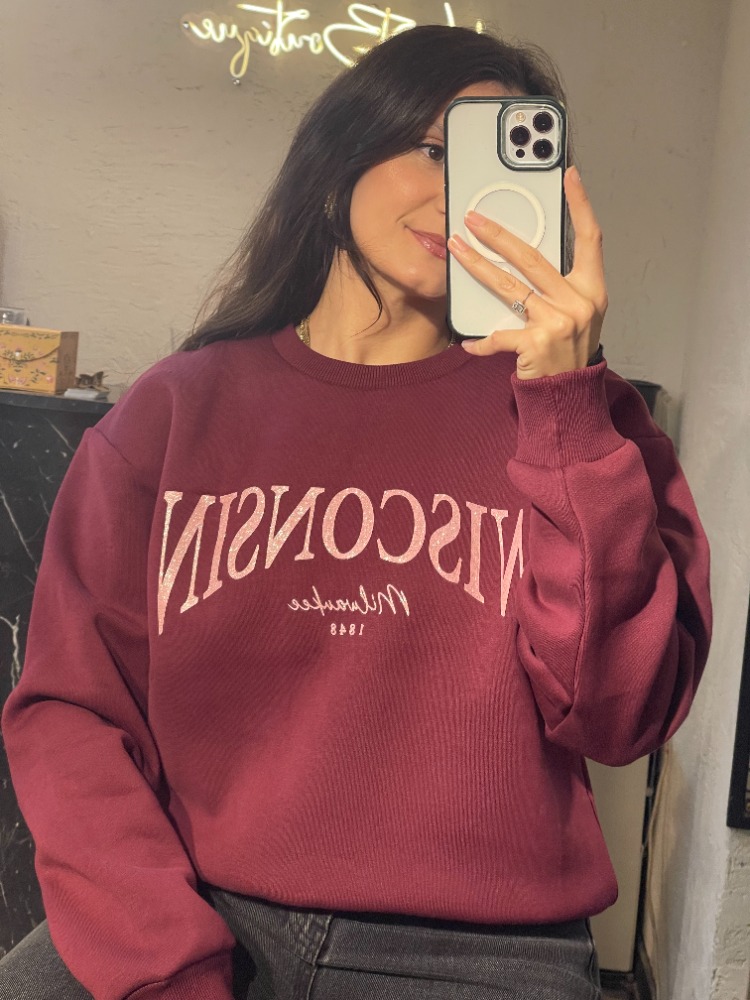 İÇİ ŞARDONLU SWEATSHIRT