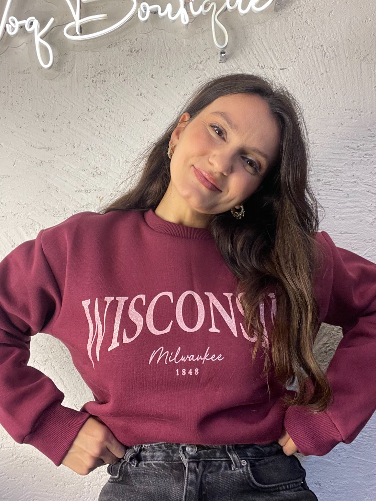 İÇİ ŞARDONLU SWEATSHIRT
