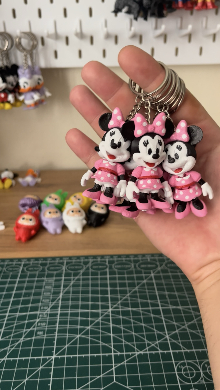 Minnie Mouse Anahtarlık