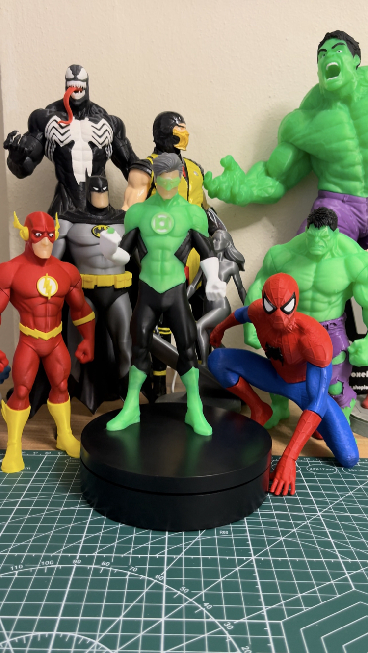 Green Lantern 3D Figür