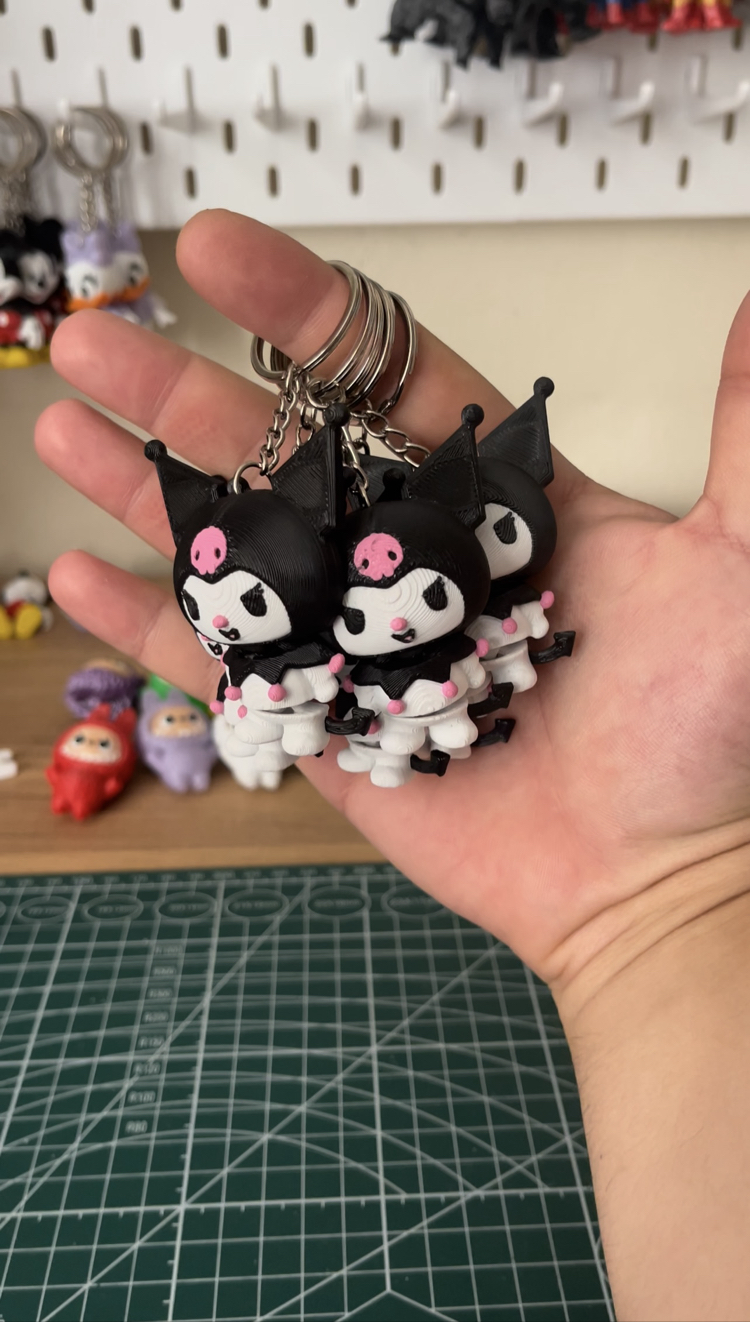 Kuromi Anahtarlık