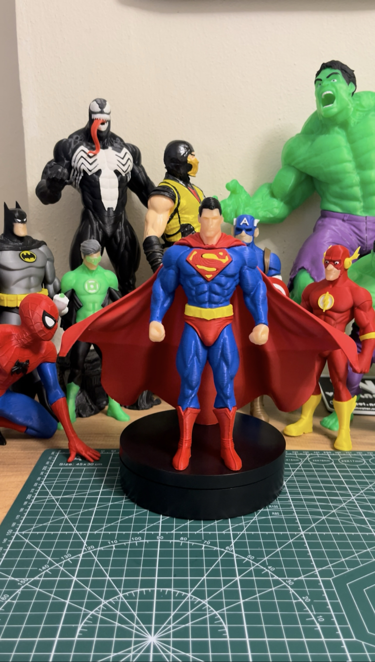 Superman 3D Figür