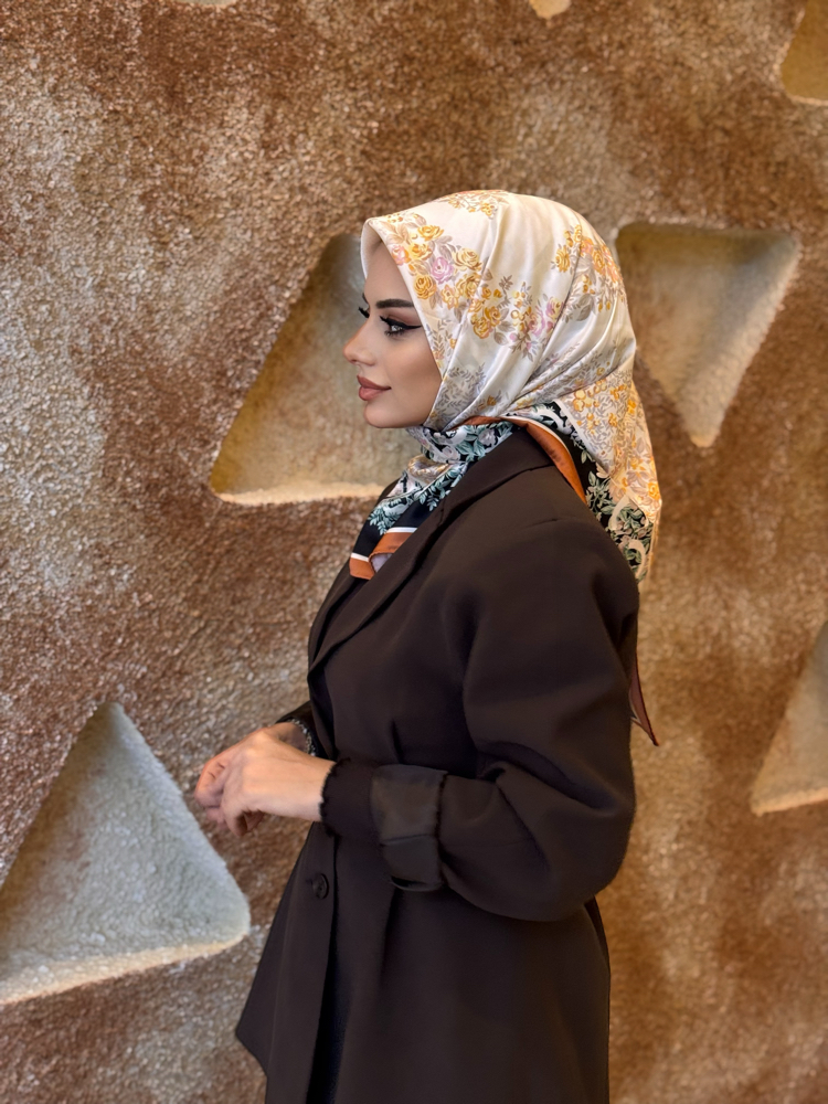 A Kalite Twill İpek Eşarp