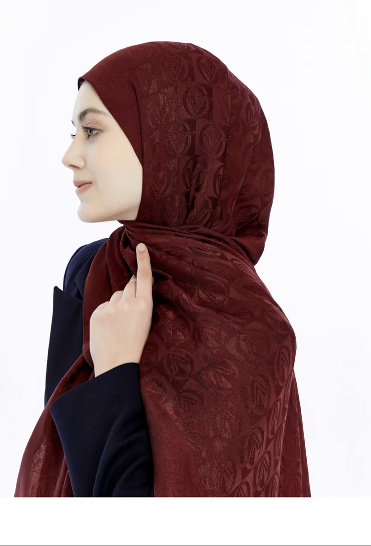 VALANTİNO ORLANDİ iTALİK DESEN BORDO