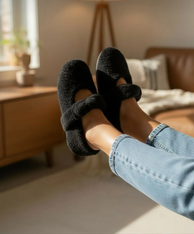 Yumuşak Peluş Ev Terliği –  Konforlu ve Şık Tasarım