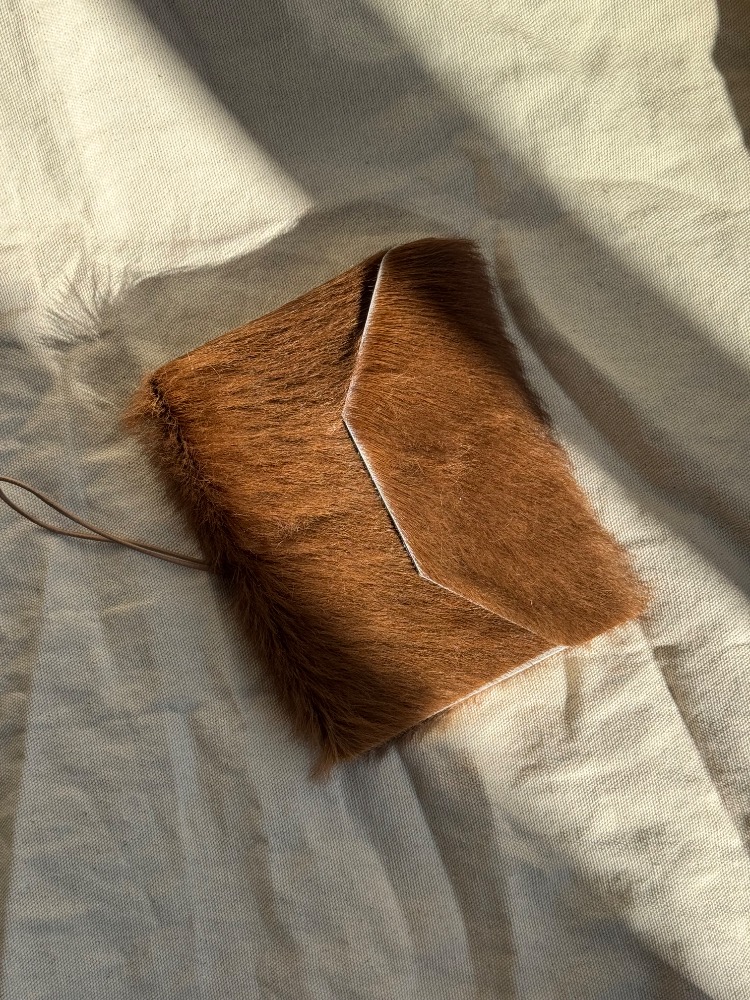A6 Trifold Goat Leather Journal