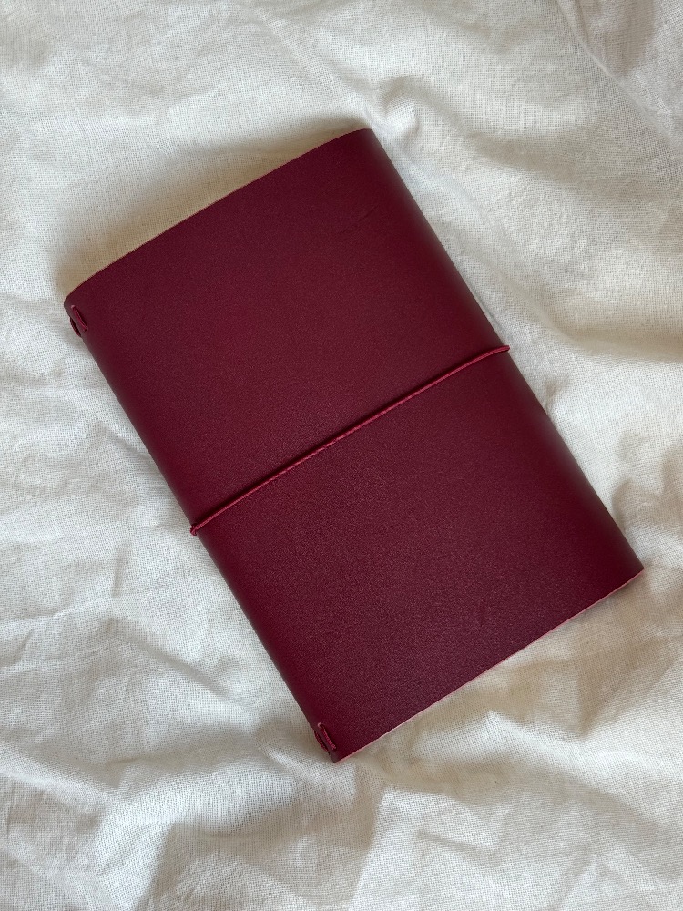 A5 Ostrich Edition Leather Journal