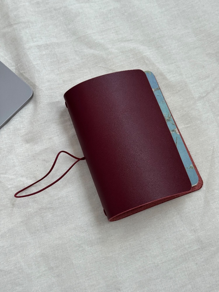 A6 Bifold Leather journal