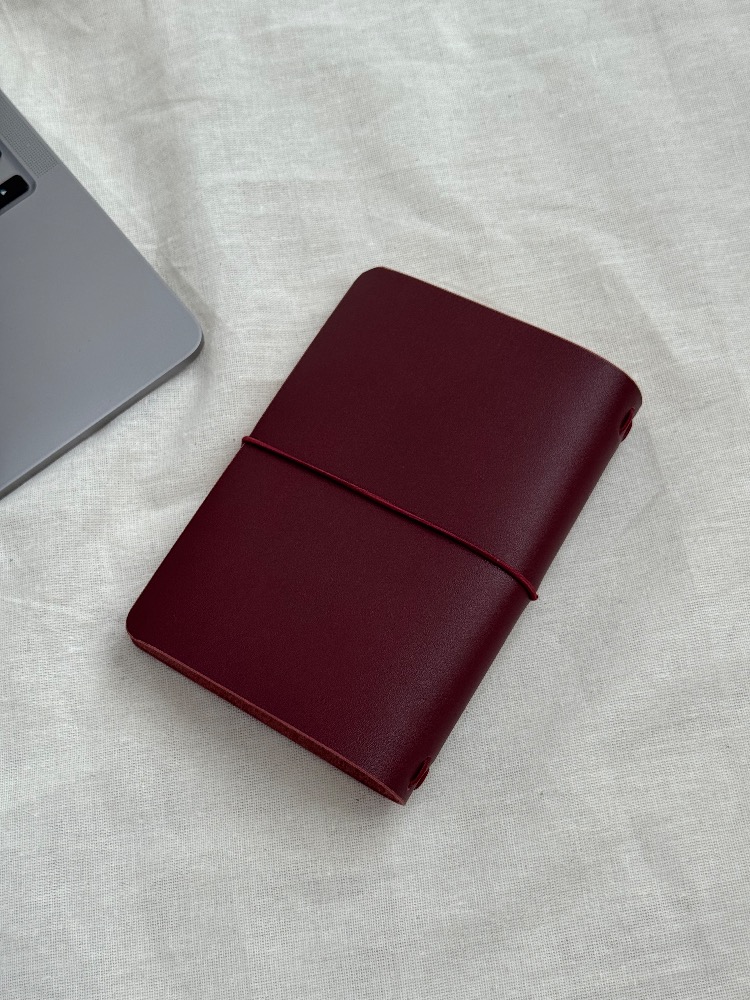 A6 Bifold Leather journal