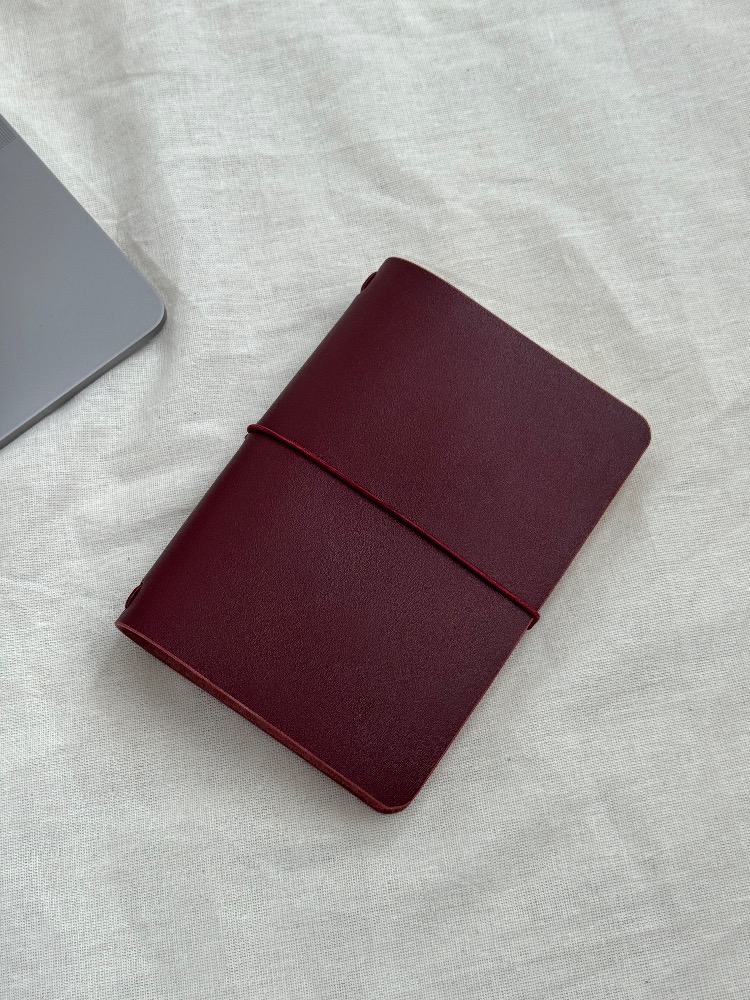 A6 Bifold Leather journal