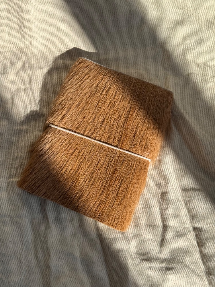 A6 Trifold Goat Leather Journal