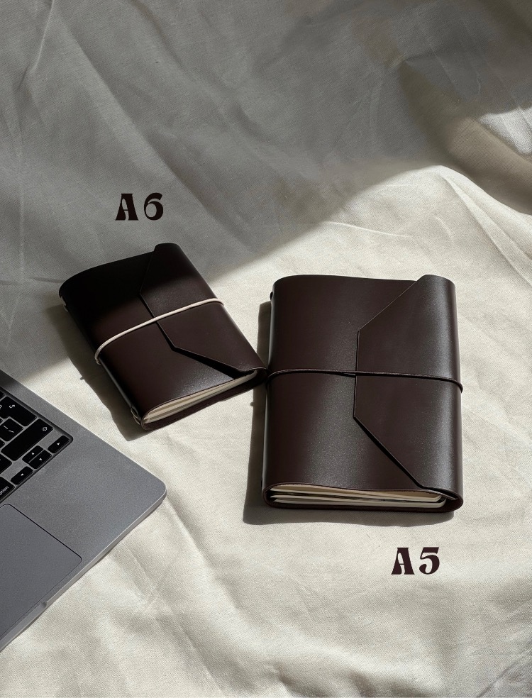 A6 Leather journal