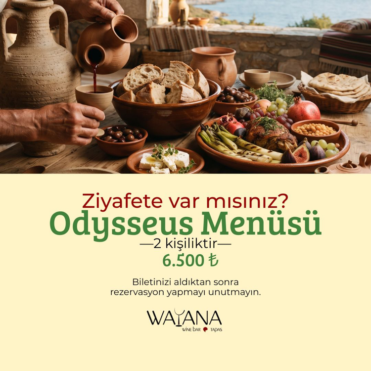 Odysseus Menüsü (İki kişilik)