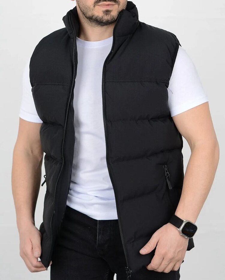 Siyah Şişme Yelek