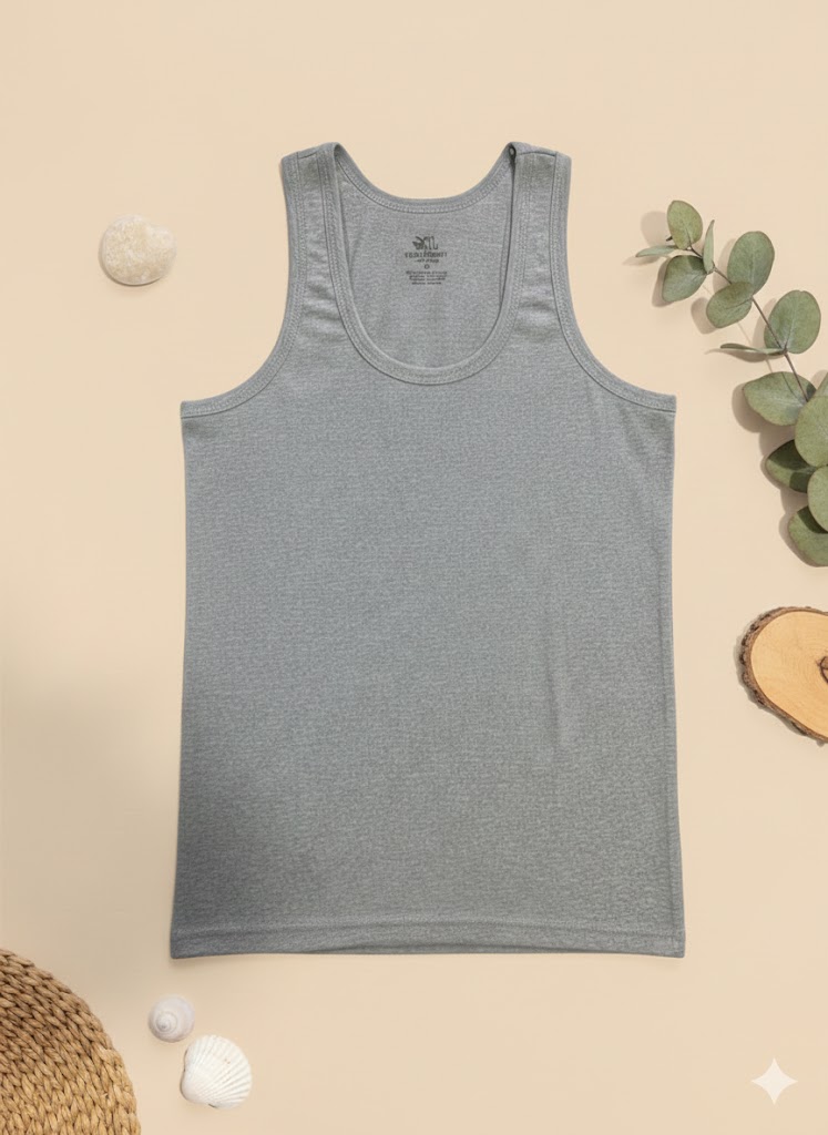 Woan Comfort 6'lı Set - Doğal Terletmeyen Yumuşak Dokulu Günlük Erkek Atlet