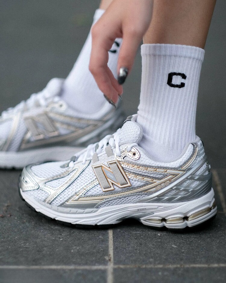 New Balance 1906R White Rain Cloud Silver Metallic