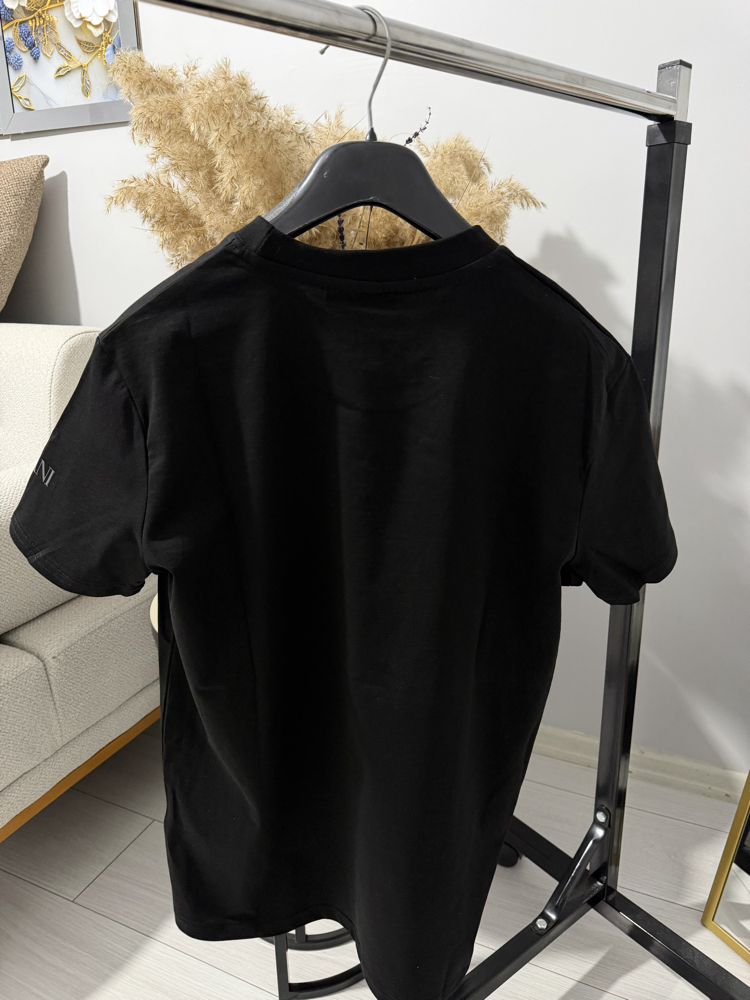 Siyah Armani Premium Tişört 