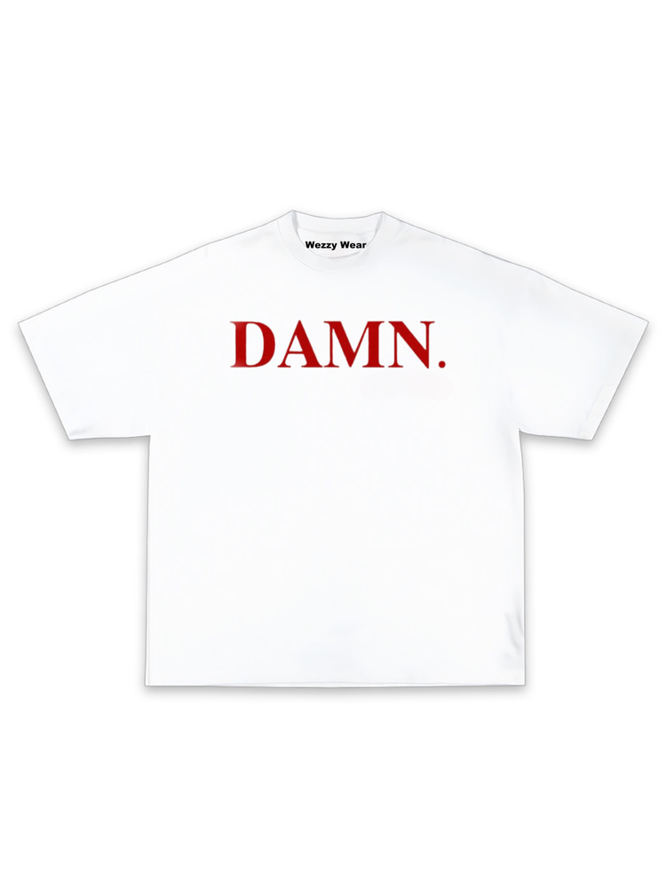 Damn. Tshirt White