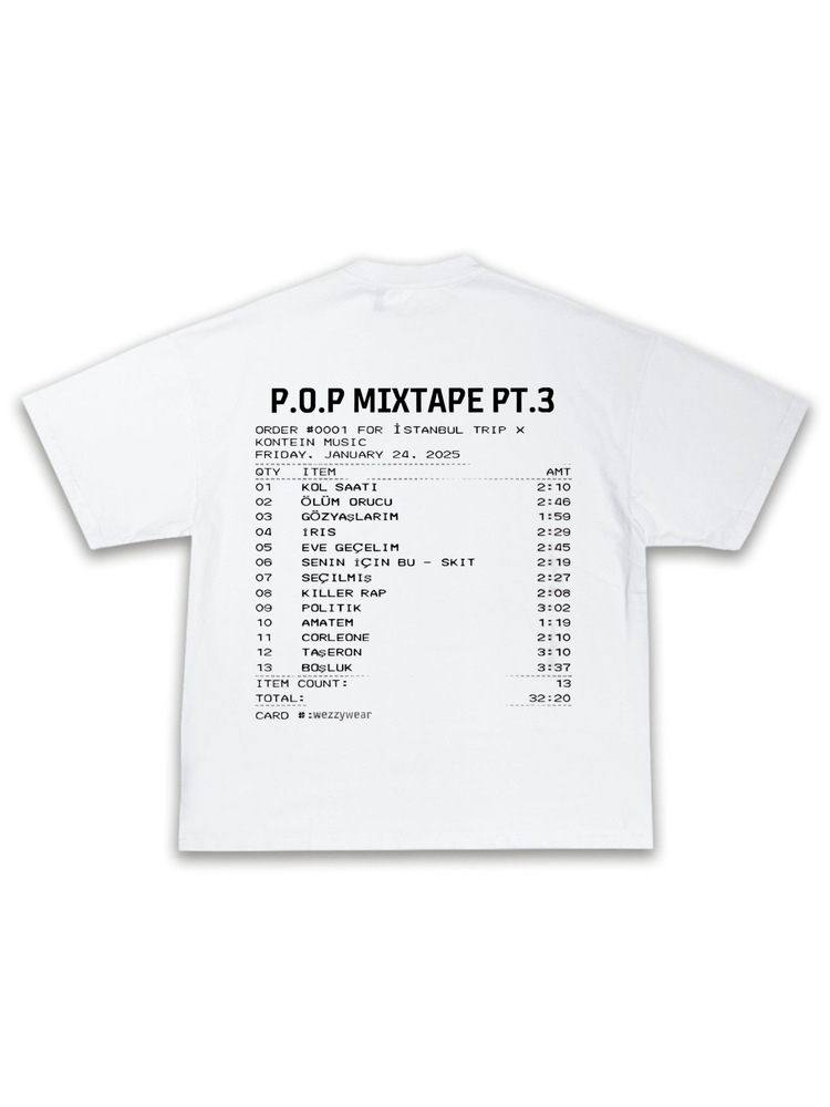 P.O.P Mixtape Pt.3 Tshirt