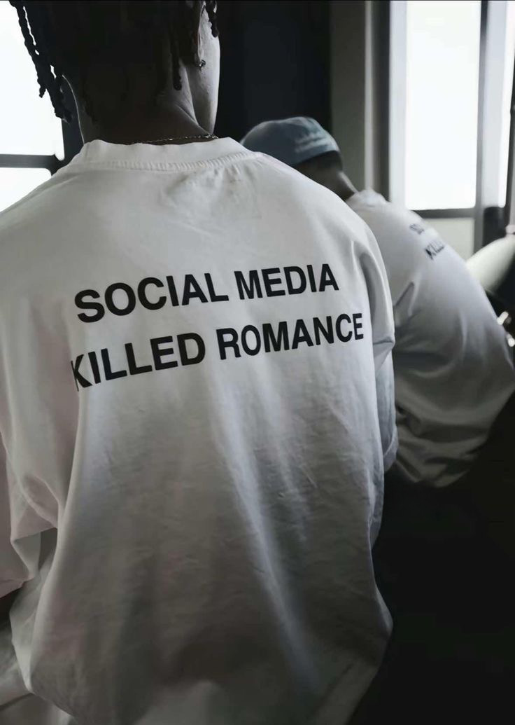Social Media Killed Romance Tshirt