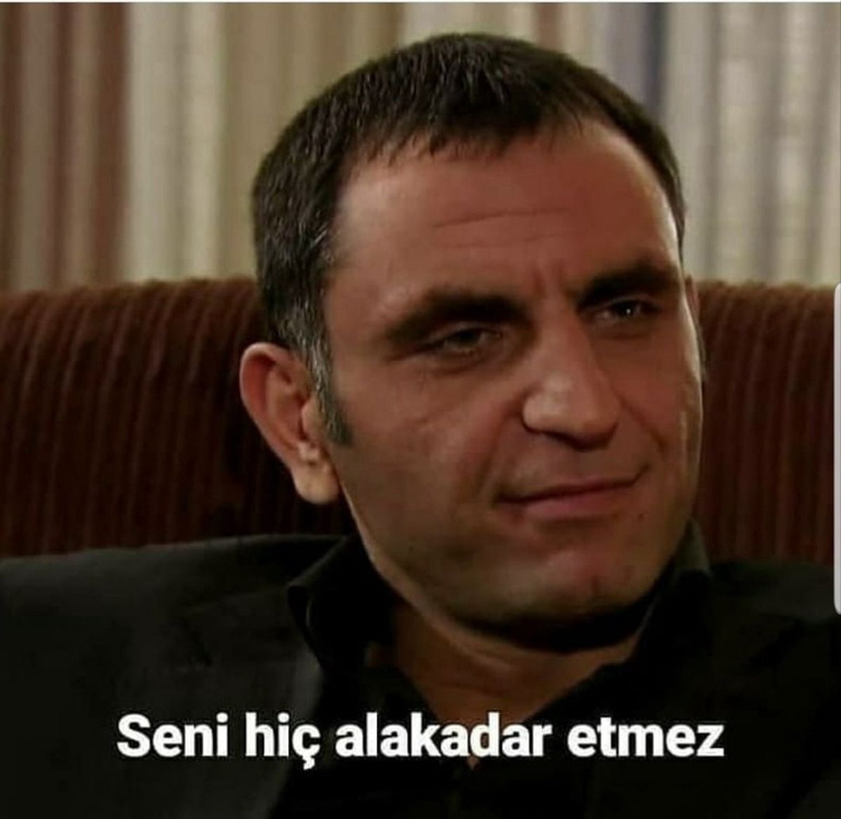 Memati baş. Seni hiç alakadar etmez posteri