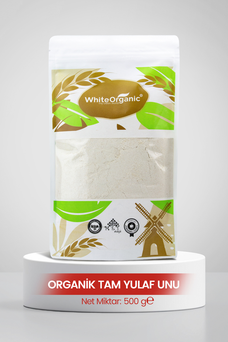 ORGANİK TAM YULAF UNU 500 GR