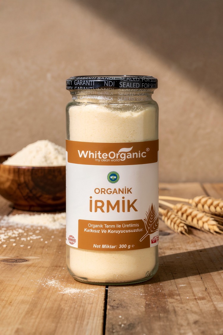 ORGANİK BEBEK İRMİĞİ 300 GR +6 AY