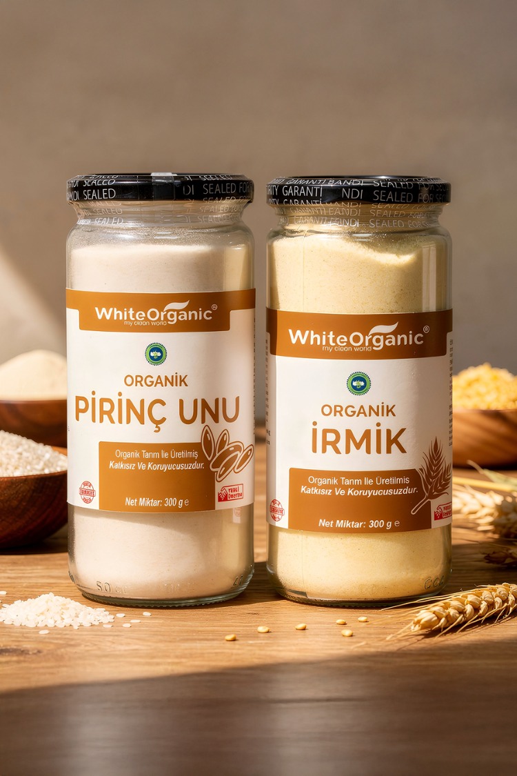 BEBEK İRMİĞİ+PİRİNÇ UNU +6 AY 2'Lİ SET