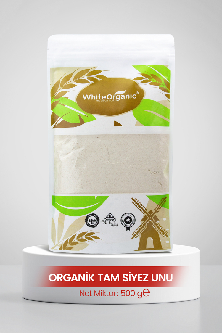 ORGANİK TAM SİYEZ UNU 500 GR