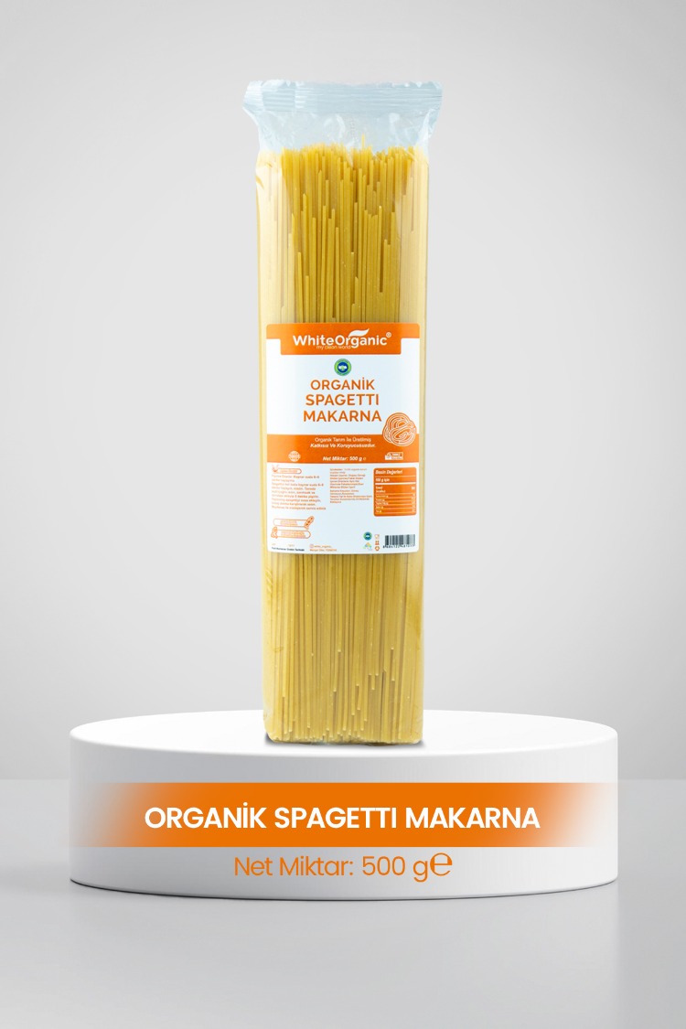 ORGANİK SPAGETTİ MAKARNA 500 GR
