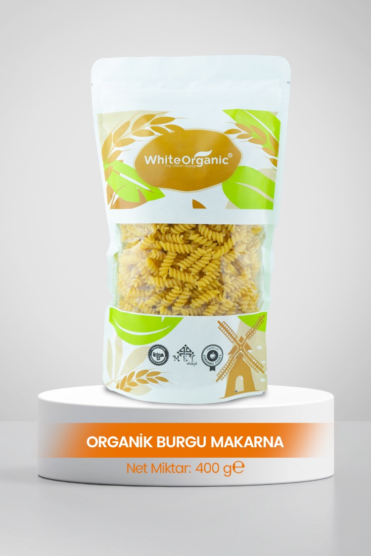 ORGANİK BURGU MAKARNA 400 GR