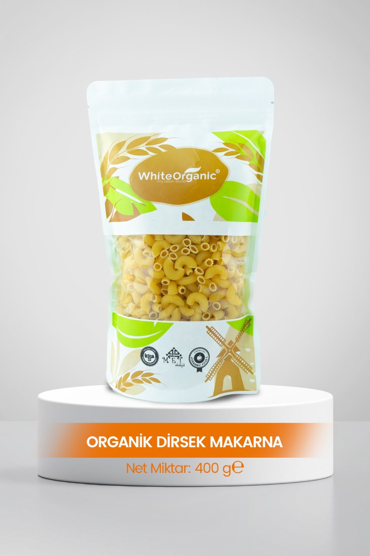 ORGANİK DİRSEK MAKARNA 400 GR