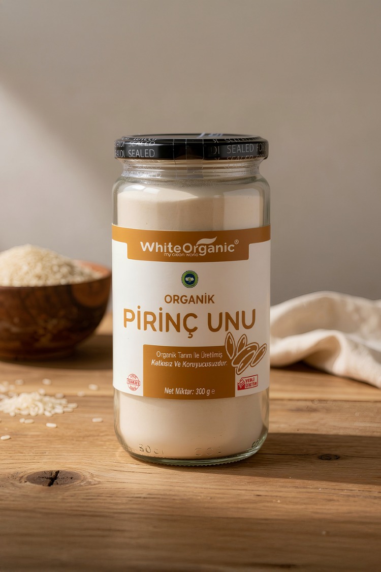 ORGANİK PİRİNÇ UNU 300 GR +6 AY